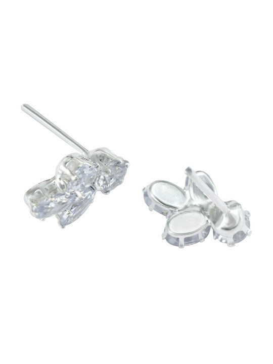Silver Plated Cubic Zirconia Jewellery Set