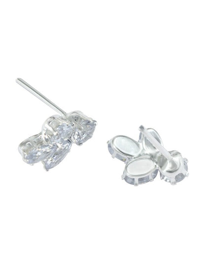 Silver Plated Cubic Zirconia Jewellery Set