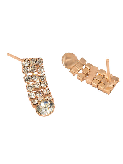 Rose Gold Plated CZ Jewellery Set