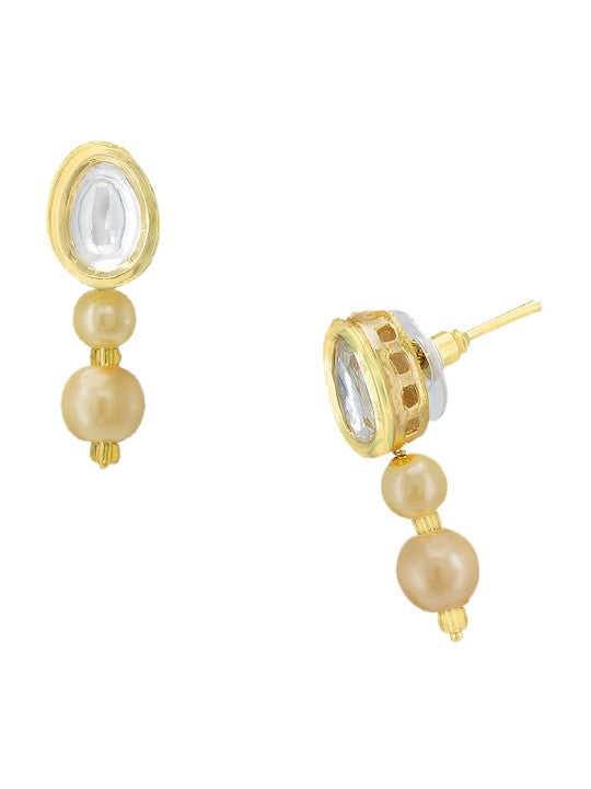 Artificial Beads Double Layered Jewellery Set
