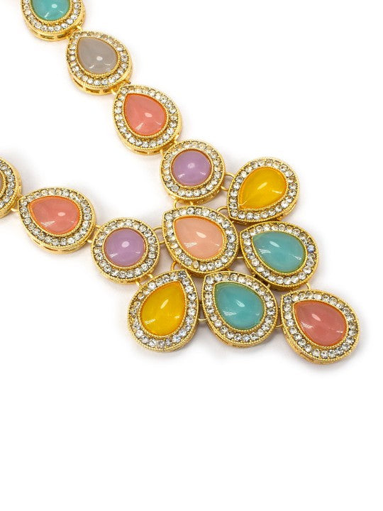 Multicolor Crystal Jewellery Set
