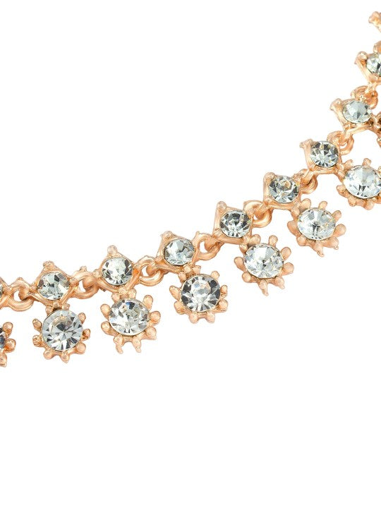 Rose Gold Plated Jewellery Set