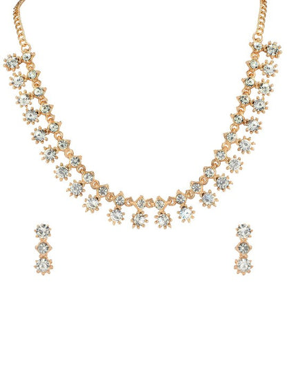 Rose Gold Plated Jewellery Set