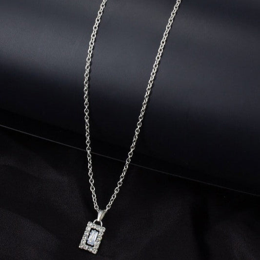 Stainless Steel Heart Anti-Tarnish Pendant & Chain