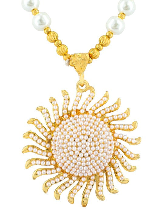 Beaded Sun Jewellery Set