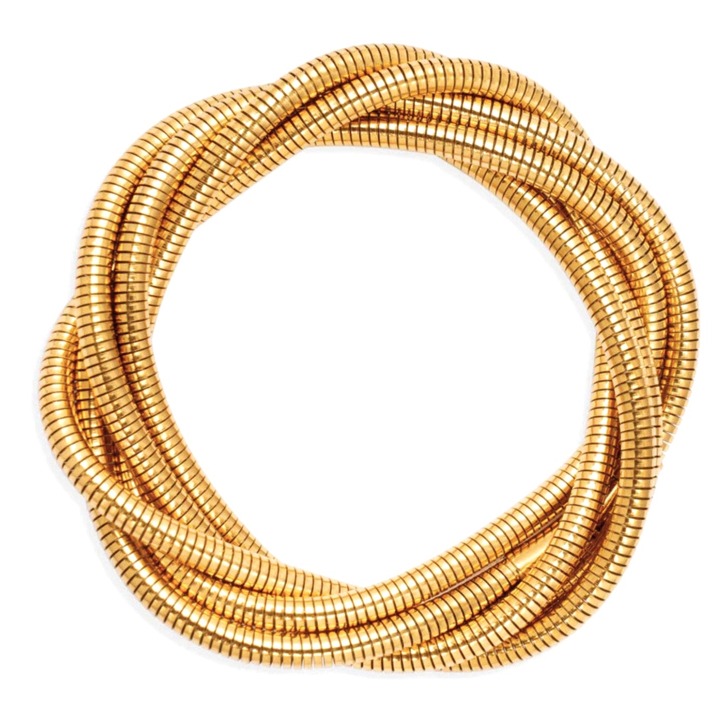 5 Layered Spiral Bracelet