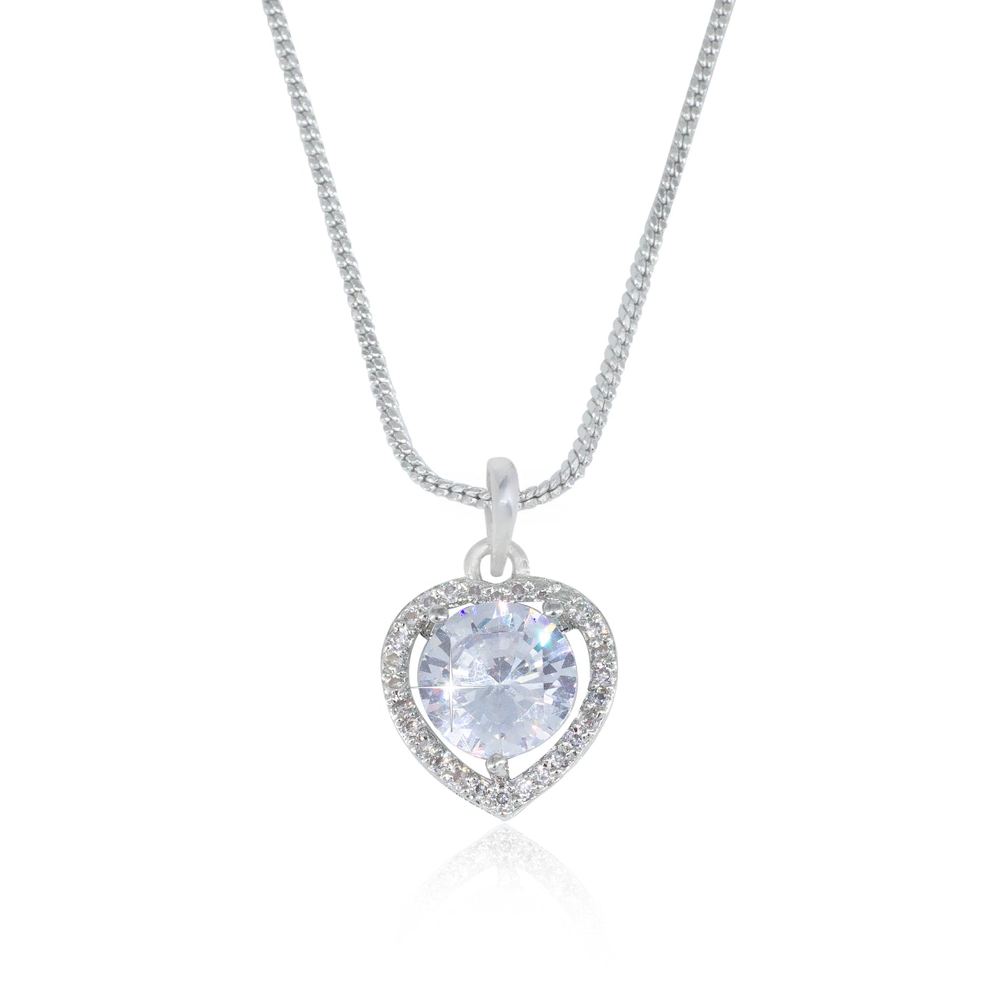 Heart AD Pendant Set