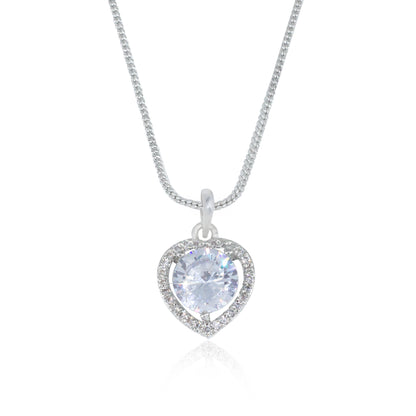 Heart AD Pendant Set