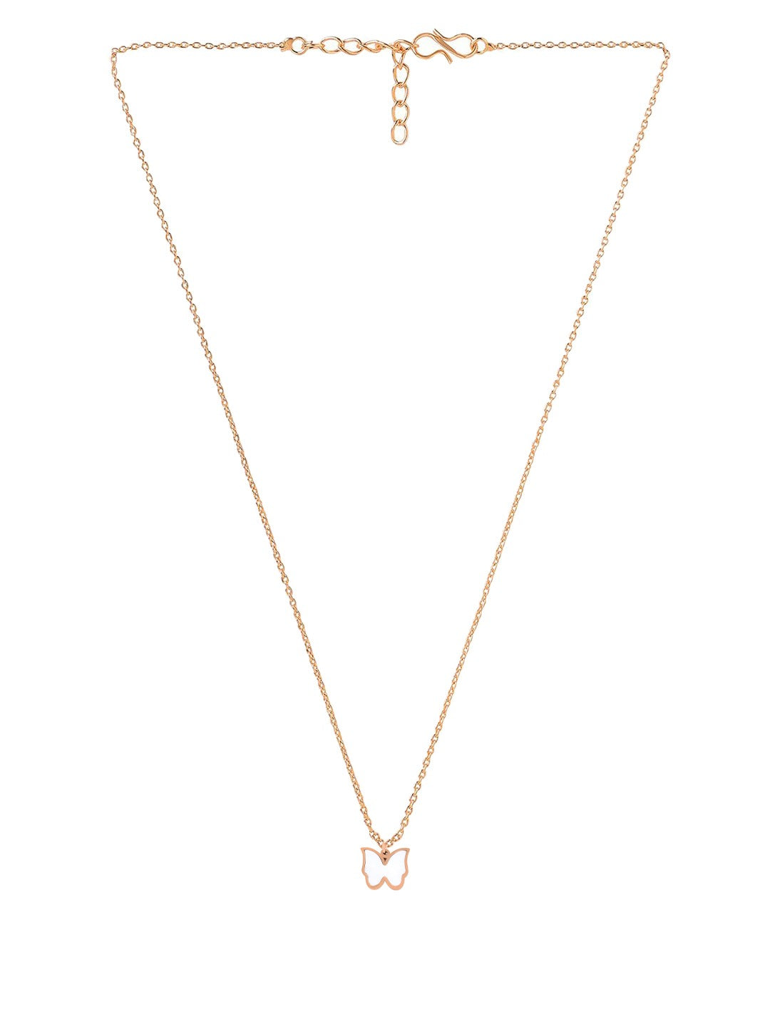 Anti Tarnish Stainless Steel Butterfly Necklace