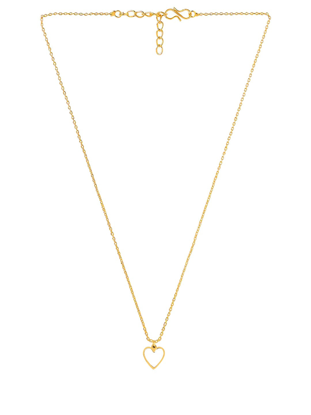 Anti Tarnish Stainless Steel Heart Necklace