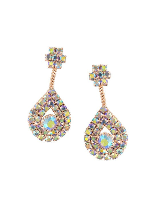 Rose Gold Plated Mirror Jewellery Set