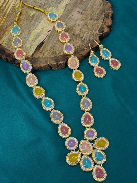 Multicolor Crystal Jewellery Set