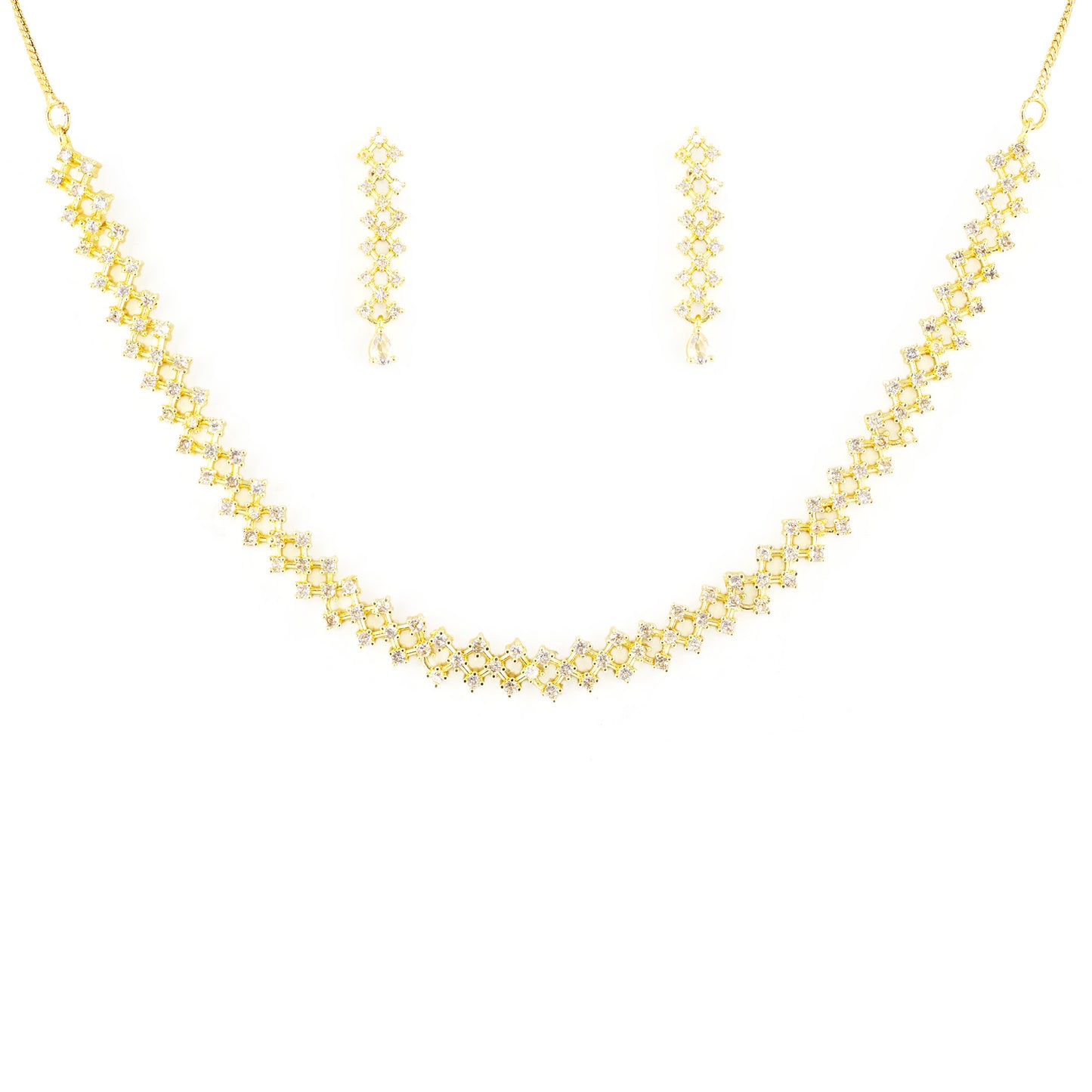 Gold Plated Minimal Jewellery Set for Women