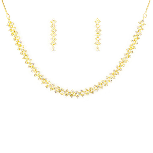 Gold Plated Minimal Jewellery Set for Women