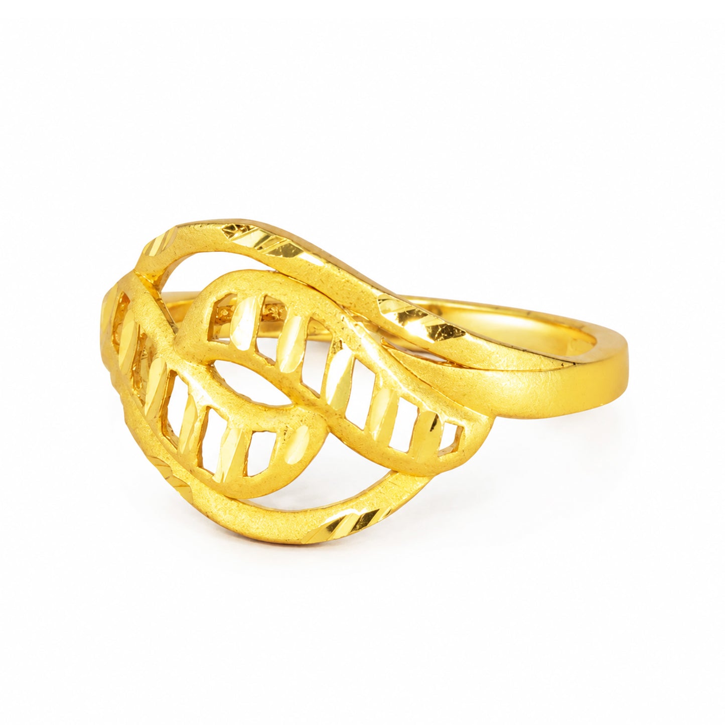 Gold Plated Anti Tarnish Finger Ring for Women