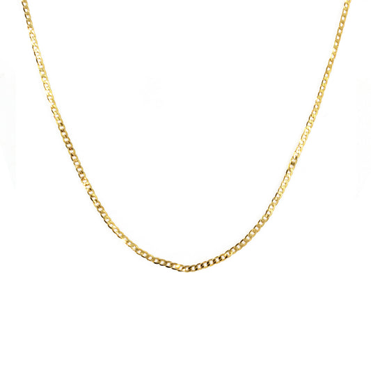 Gold Plated Minimal Chain for Men