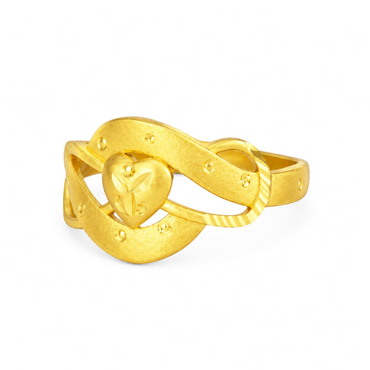 Gold Plated Anti Tarnish Finger Ring for Women
