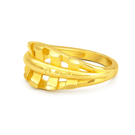 Gold Plated Anti Tarnish Finger Ring for Women