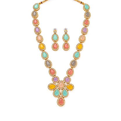 Multicolor Crystal Jewellery Set