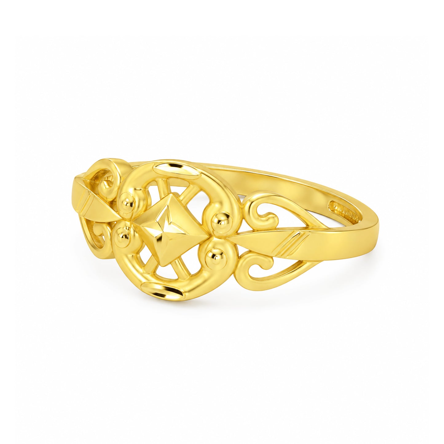 Gold Plated Anti Tarnish Finger Ring for Women