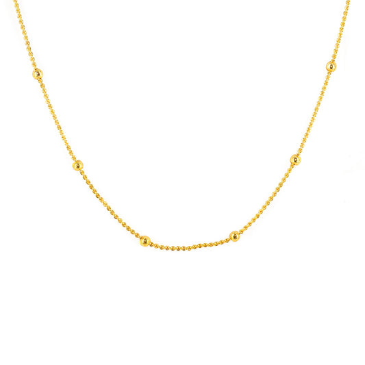 Gold Plated Minimal Chain for women