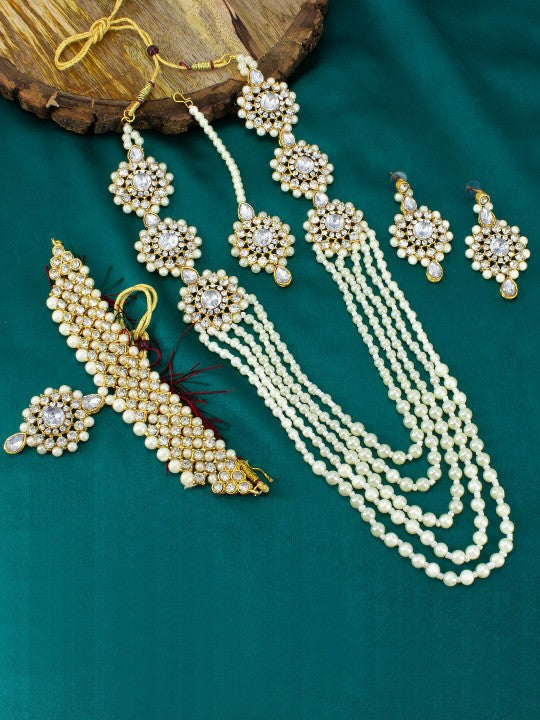 Beaded Bridal Jewellery Set