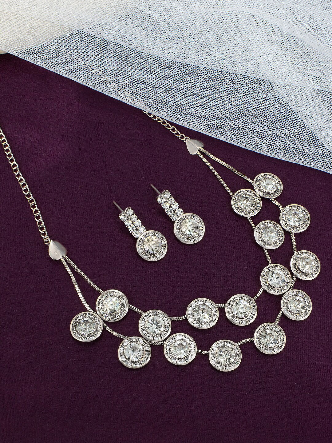 Coin Double Layered Jewellery Set