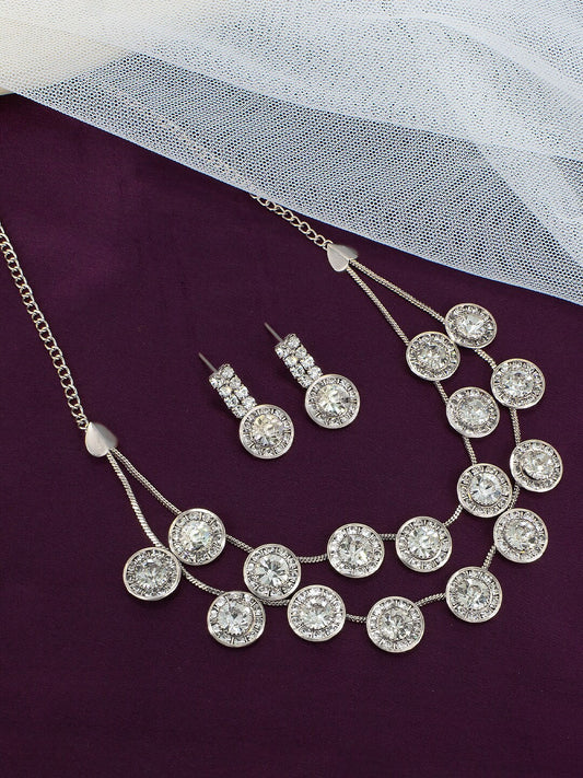 Coin Double Layered Jewellery Set