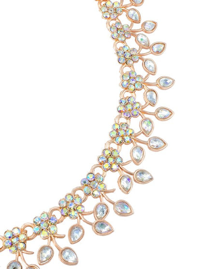 Floral Kundan Jewellery Set