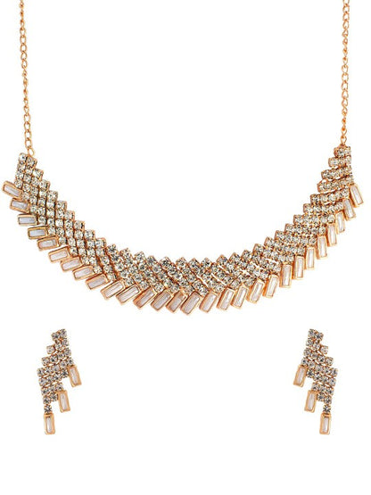 CZ Choker Jewellery Set
