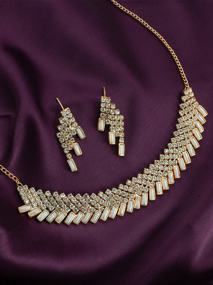 CZ Choker Jewellery Set