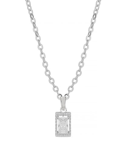 Stainless Steel Heart Anti-Tarnish Pendant & Chain