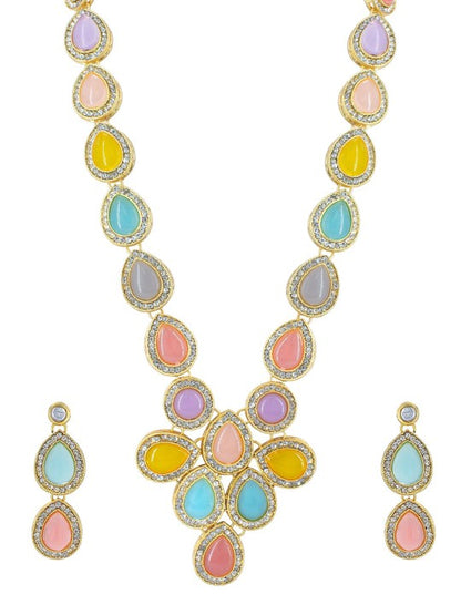 Multicolor Crystal Jewellery Set