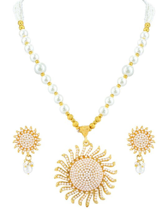 Beaded Sun Jewellery Set