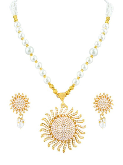 Beaded Sun Jewellery Set