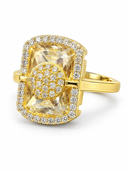 Gold Plated AD Adjustable Trendy Finger Ring - product image 8