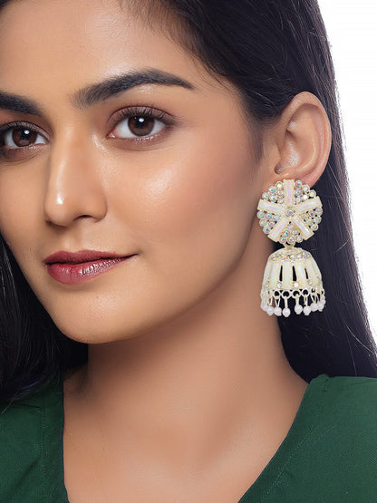 Pack of 3 Multicolor Jhumka Earrings