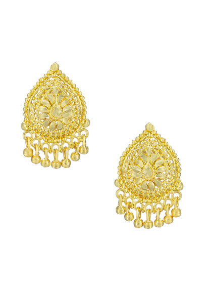 Pear Shaped Stud Earrings