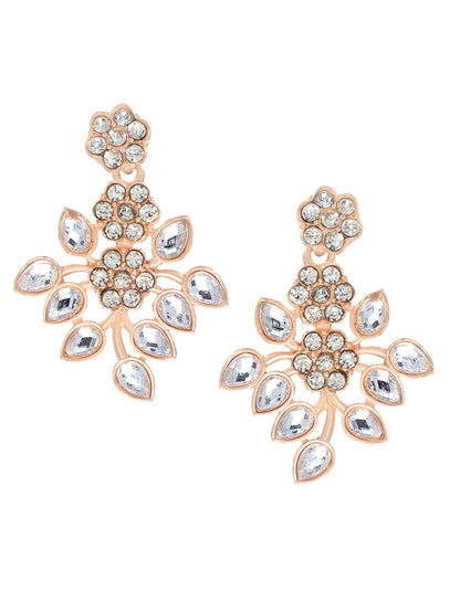 Floral Kundan Stone Jewellery Set