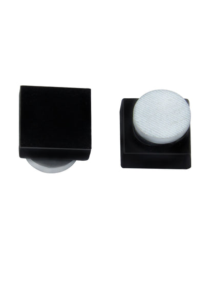 Black Magnetic Stud Earrings