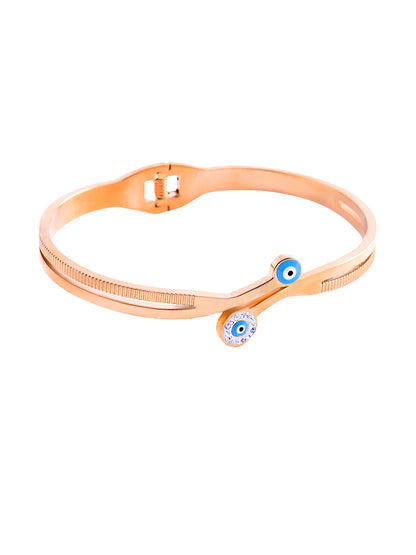 Anti Tarnish Evil Eye Openable Bracelet