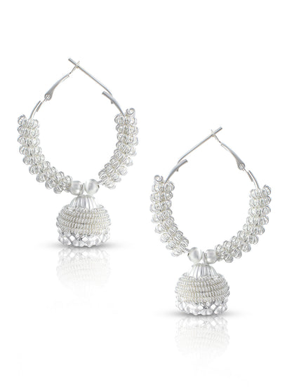 Pack of 3 Hoop Jhumka Earrings