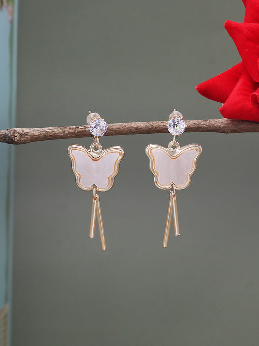 Butterfly Drop Earrings