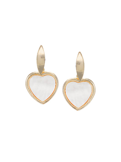 Heart Drop Earrings