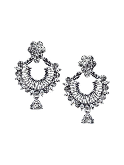 Floral Mini Chandbaali  Earrings