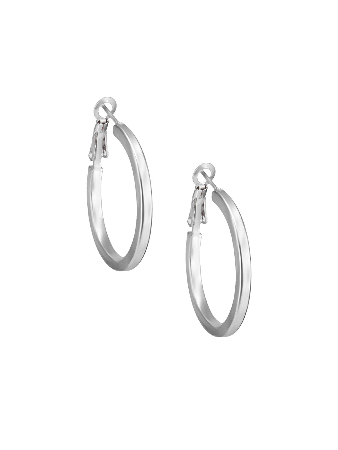 Sleek Hoop Earrings