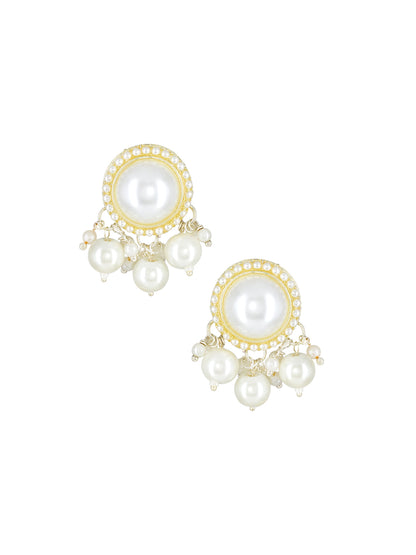 Multi Layered Pearl Beaded Choker Jewellery Set