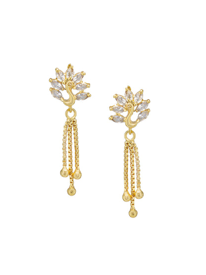 Peacock AD Drop Earrings