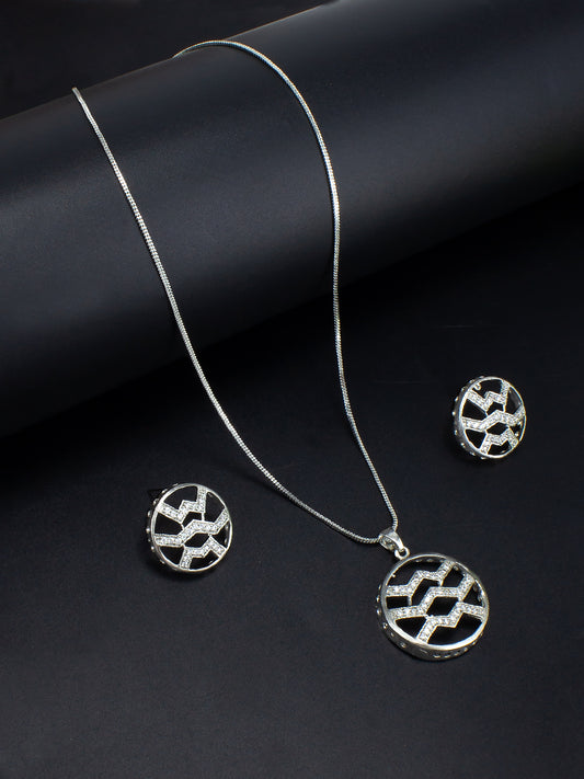 Circular AD Pendant Set