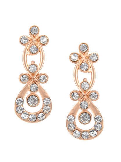 Gold Plated CZ Jewellery Set